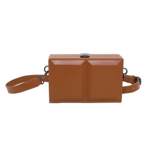 Stylish Designer Box Shape Women's Crossbody <b>Backpack</b> Small Square PU Leather Mobile Phone Bag - Product Image 1