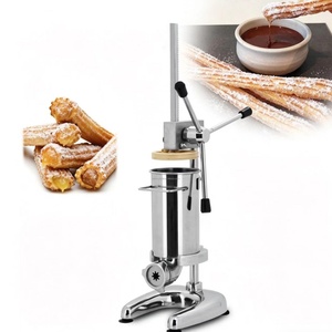 Máquina de Churros de Acero Inoxidable de 3L con 5 Moldes <span class=keywords><strong>en</strong></span> <span class=keywords><strong>Venta</strong></span> - Product Image 1
