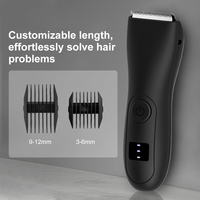 Tondeuse à poils d'animaux rechargeable à grande vitesse, lame en céramique imperméable, détachable, USB, pour accessoires de barbier