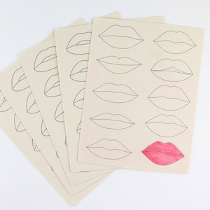 Piel de Práctica de Silicona 3D para Labios, Modelo de Piel para Entrenamiento de Tatuajes Semipermanentes, Suministros para Práctica de Microblading PMU - Product Image 2