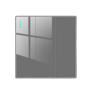 Sang trọng 16A anh điện chuyển đổi ánh sáng điện 1/2/3/4gang 1/2way tường <span class=keywords><strong>push</strong></span> <span class=keywords><strong>button</strong></span> Bảng điều chỉnh Trắng/Xám/Đen/Vàng Tempered không thấm nước - Product Image 4