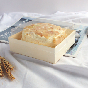 Đơn Giản Lắp Ráp DIY Vuông Hình Chữ Nhật Dùng Một Lần Takeaway Giấy Sushi Hộp Phục Vụ Khay Với Bằng Gỗ Hoặc Trong Suốt Nắp - Product Image 6