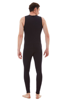 DIVESTAR Pakaian Selam Pria 3mm Neoprene John Wetsuit Tahan Air Bernapas untuk Menyelam Arung Jeram Logo Depan Ukuran Besar Layanan OEM