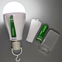Ampoule rechargeable 15W B22 E27 800mAh 1200mAh 2 batteries Ampoules LED rechargeables avec batterie