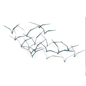 Flying Birds Metal Wall Art