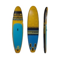 Planche de paddle gonflable JS-LC transfrontalière, portable et pliable, pour le yoga et le surf, idéale pour débutants