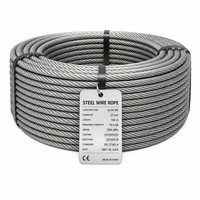 Câble métallique galvanisé brillant 6x27 pour le forage pétrolier, directement de l'usine, durable, haute résistance, en acier, conforme à la norme GB