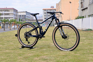 Bicicleta de Montaña Profesional <span class=keywords><strong>TRIFOX</strong></span> 29er con Suspensión Completa, 12 Velocidades, Cassette 11-50T, Frenos de Disco Hidráulicos para Carreras Todoterreno - Product Image 3