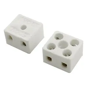 022 Shanghai best quality 2way,3way high temperature Ceramic Terminal Block / Connector