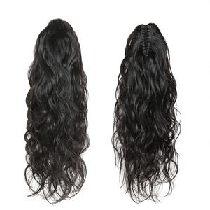 Meilleures ventes en gros : Mèches de cheveux humains brésiliens naturels, ondulation Water Wave, couleur marron, qualité 10A 15A Remy, ondulation Italienne Yaki - Product Image 4
