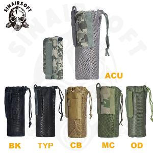 Custom Tactical Water Bottle Pouch Nylon <b>Folding</b> Net Bag with Sleeve for Convenient Bottle Holding - Product Image 6