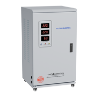 Régulateur/Stabilisateur de tension automatique YILONG SVC-20KVA 220V 20000VA Haute puissance Haute précision Moteur servo monophasé 50/60Hz