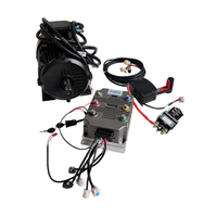 High-Power 48V 10kW 1500 RPM Marine Brushless DC Motor Kit Includes Motor, Driver, and Rotary Encoder