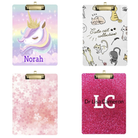 Carpeta Portapapeles Moderna de Acrílico Transparente, Organizador de Papel Resistente de Lucite, Portapapeles Tamaño A4 para Uso Escolar, Hotelero y Médico
