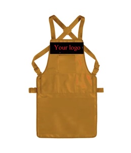 <span class=keywords><strong>Delantal</strong></span> <span class=keywords><strong>de</strong></span> peluquero a prueba <span class=keywords><strong>de</strong></span> agua y aceite, uniforme <span class=keywords><strong>de</strong></span> peluquería con correa trasera cruzada ajustable con 3 bolsillos para mujeres, <span class=keywords><strong>hombres</strong></span> - Product Image 3