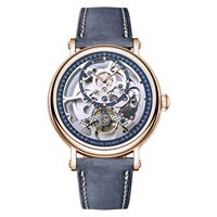 TEVISE-Montre-bracelet automatique pour homme, montres mécaniques, squelette, 2025, prévente