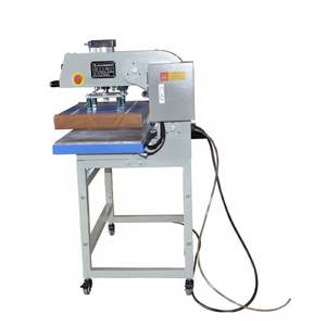 Máquina de prensa de calor por fusión en caliente neumática de 40x60cm con dos mesas inferiores y calentador para sublimación de juguetes de peluche y trabajos de bordado de parches - Product Image 3