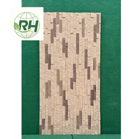 Carrelage mural extérieur moderne Pebble Culture pour villa, 300x600, en argile, pour balcon, cour, grande dalle, sol d'hôtel, éco-responsable, plateau de table