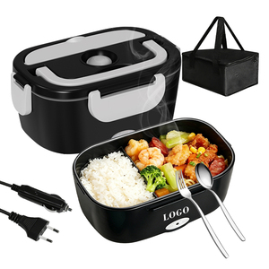 0728 Lunch Boxes with Leak-proof Design. <b>Heated</b> Box for Office. Heater Travel. Portable Food Warmer . - Product Image 1