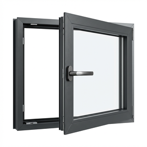 Fenêtre à rupture de pont thermique haute performance et économe en énergie - Verre trempé double/triple vitrage - Product Image 1