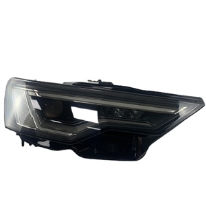 ไฟหน้า <span class=keywords><strong>LED</strong></span> คุณภาพสูงสำหรับ <span class=keywords><strong>Audi</strong></span> A6 C8 ปี 2018-2020 ระบบไฟส่องสว่างอัตโนมัติแบบเสียบปลั๊กใช้งานได้ทันที โลโก้โรงงานดั้งเดิม สี 5000k - Product Image 2