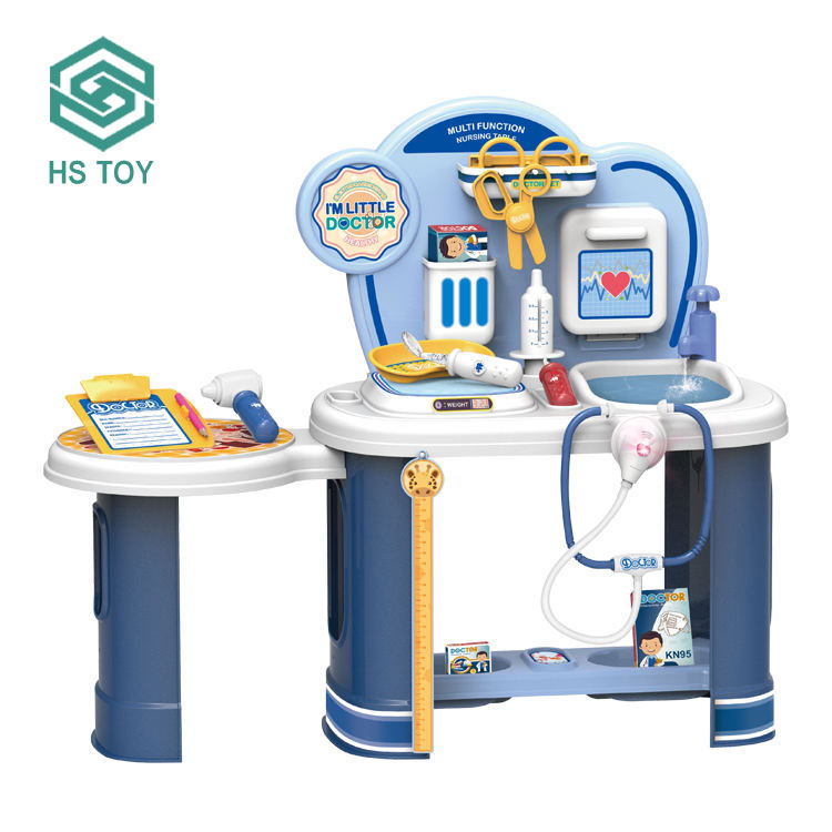 HS игрушка, 24 дюйма, переносной футляр, медицинский докторский комплект для ролевых игр, комплект докторских принадлежностей для ролевых игр, игрушка для детей