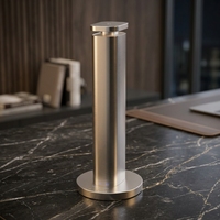 Diffuseur d'huiles essentielles sans eau, électrique, en acier inoxydable, 100 ml, rechargeable, télécommande, contrôlé par application, pour la maison et l'hôtel