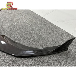 ลิ้นกันชนหน้าคาร์บอนไฟเบอร์แบบแห้งสำหรับรถยนต์แลมโบ ฮูราแคน LP580 ปี 2014-2018 ชุดแต่งคาร์บอนดิฟฟิวเซอร์หน้าแบบแยกส่วน - Product Image 3