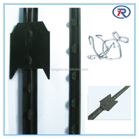 Precio de fábrica 5 6 7 8 9 10ft USA T Post/Tachonado Metal T Post (fabricante) Farm Used T Fence Post para la venta