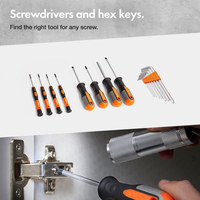 256PC Heavy Duty Premium Combo Hand Tool Kit Juego de herramientas de llave de vaso para taller Garaje Uso doméstico