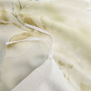 Drap de lit personnalisé de luxe à imprimé floral Ensembles de literie en coton Ensemble de housses de couette - Product Image 6