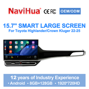 Navihua for Toyota Crown Kluger/Highlander 2022-2025 Car Upgrade 15.6'' Android <b>System</b> Car Radio Multimedia Carplay DVD Player - Product Image 1