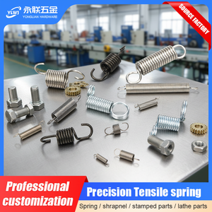 カスタマイズされたダブルフックテンションスプリング炭素鋼高耐荷重産業オートメーションコイルスプリング - Product Image 4