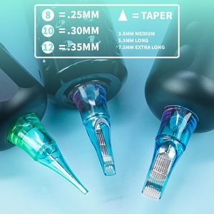 Cartuchos de Tatuaje Desechables 1RL 5RL - Esterilizados con Gas EO para Maquillaje Permanente, Cejas, Arte Corporal, Cartuchos de Tatuaje WJX - Product Image 5