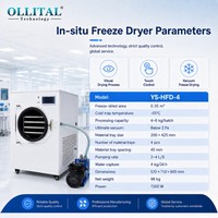 Sistem Kabinet Ollital Terintegrasi untuk Pengawetan Beku (Pre-Freezing) dan Pengeringan Vakum (Lyophilizer) In Situ untuk Sampel Makanan dan Penelitian dalam Jumlah Kecil