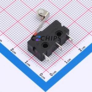 3JWD-HDRB-TL Limit Switch SIP-3P,19.8x6.5mm Switch Single Pole Double Throw Press Piece, Roller 19.8mm 6.5mm - Product Image 2