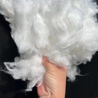 Fibre souple de bonne qualité à faible fusion 4D * 51mm 100% fibres discontinues de polyester pour le remplissage