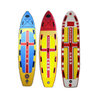 Planche à pagaie gonflable de sauvetage multi-personnes Xhx HD (SUP) Capacité 180 kg Poids 9 kg/13 kg Dimensions 320x81x15 cm Radeau de sauvetage en PVC