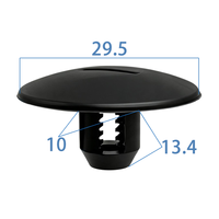 Clips de fixation de plaque d'immatriculation automobile, base de fixation de pare-chocs, support arrière pour plaque d'immatriculation avant et arrière de voiture, pièces de rechange