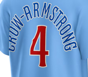 2025 дизайн Chicago US Team, индивидуальный логотип команды, номер, сшитый на заказ бейсбольный свитер #4 Ворон-армшун #27 Suzuki - Product Image 4