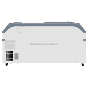 Large Capacity Horizontal Island Freezer Custom Commercial Display Cabinet for Supermarket Refrigeration - Product Image 3