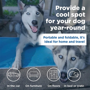 Trending Products 2026 New Arrivals Custom Cool Pet <b>Pad</b> Self-<b>Cooling</b>, Pressure Activated Mat for Dogs & Cats - Product Image 4