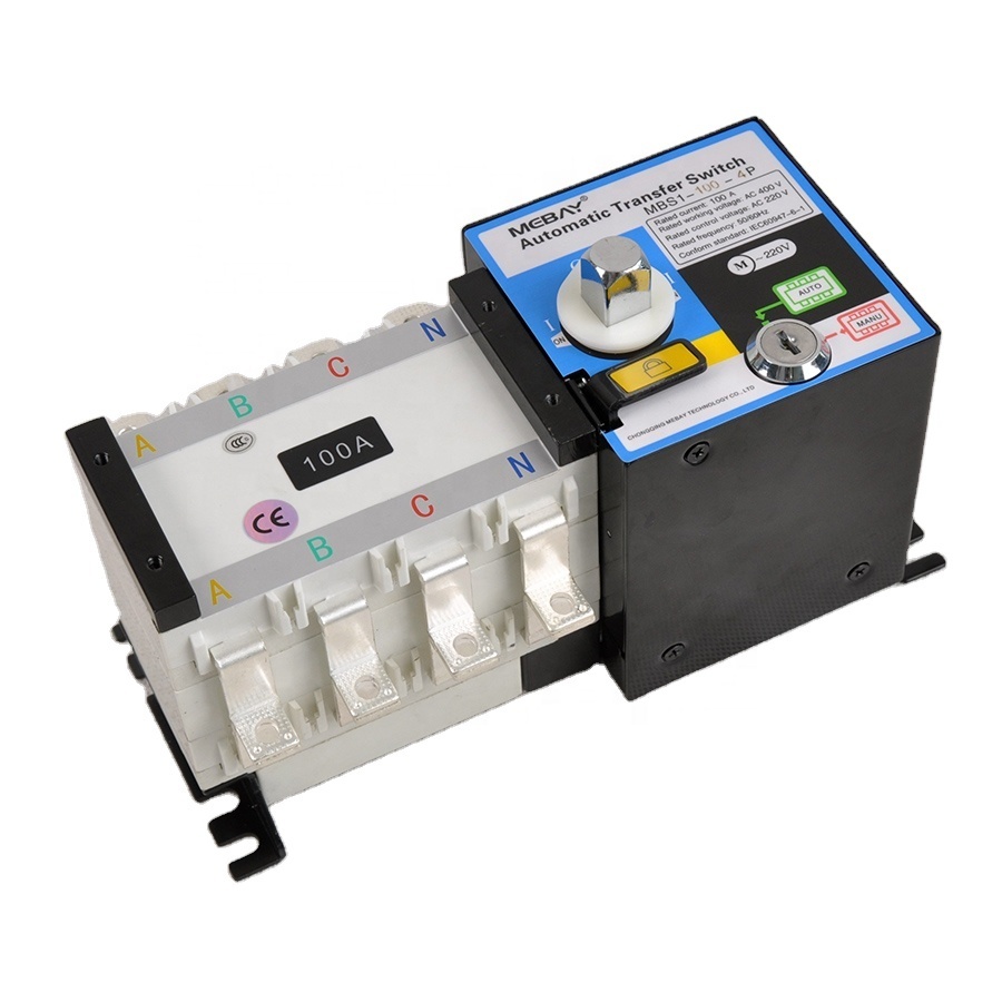 Mebay ATS 100A 250A 400A 630A 1600A Automatic <strong>Changeover</strong> <strong>Switch</strong> <strong>Generator</strong> ATS <strong>Switch</strong> 4P PC