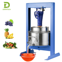 Extracteur de jus DAWNTECH DA-18L en acier inoxydable haute performance pour usage domestique et commercial, idéal pour ananas, miel, noix de coco, grenade