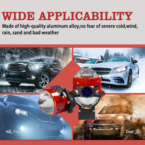 Carolyn โปรเจกเตอร์เลเซอร์แอลอีดี30000LM 3นิ้ว80วัตต์สว่างพิเศษพร้อมรุ่น6000K อุณหภูมิสีกอล์ฟ - Product Image 3