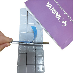 Fe 1 2 oz 0.5oz Đen/Kẽm/Xám Tráng dính bánh Xe cân bằng trọng lượng - Product Image 5