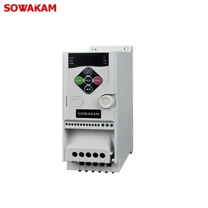 SOWAKAM bon prix onduleur solaire basse fréquence DC 250-880v 1.5kw 2hp 60Hz 50Hz onduleurs de pompe solaire convertisseur solaire cc à ca