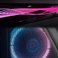Éclairage d'ambiance pour voiture, ruban LED RGB 64 couleurs dynamique pour Ford Focus 2019-2022, bande lumineuse d'ambiance pour voiture, panneau lumineux d'ambiance pour voiture