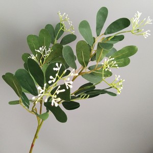 2026 En gros, branche artificielle de feuilles d'eucalyptus et d'olivier avec fruits et verdure pour la décoration DIY de mariages et de la maison - Product Image 2