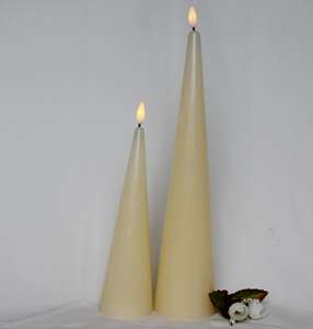 Velas cónicas LED 3D para decoración y adornos del hogar - Product Image 3